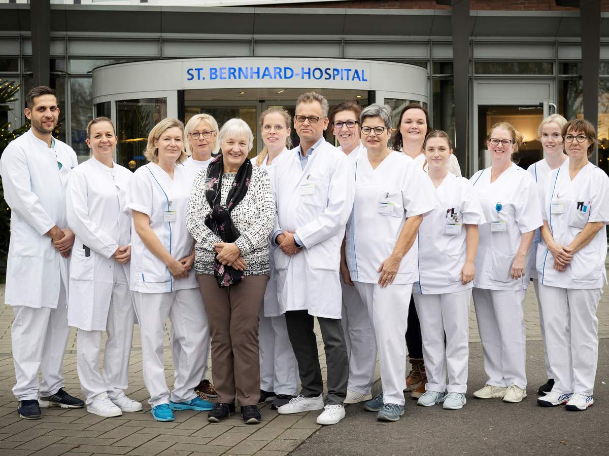 Im St. BernhardHospital werden Patienten intensiv betreut „Beno