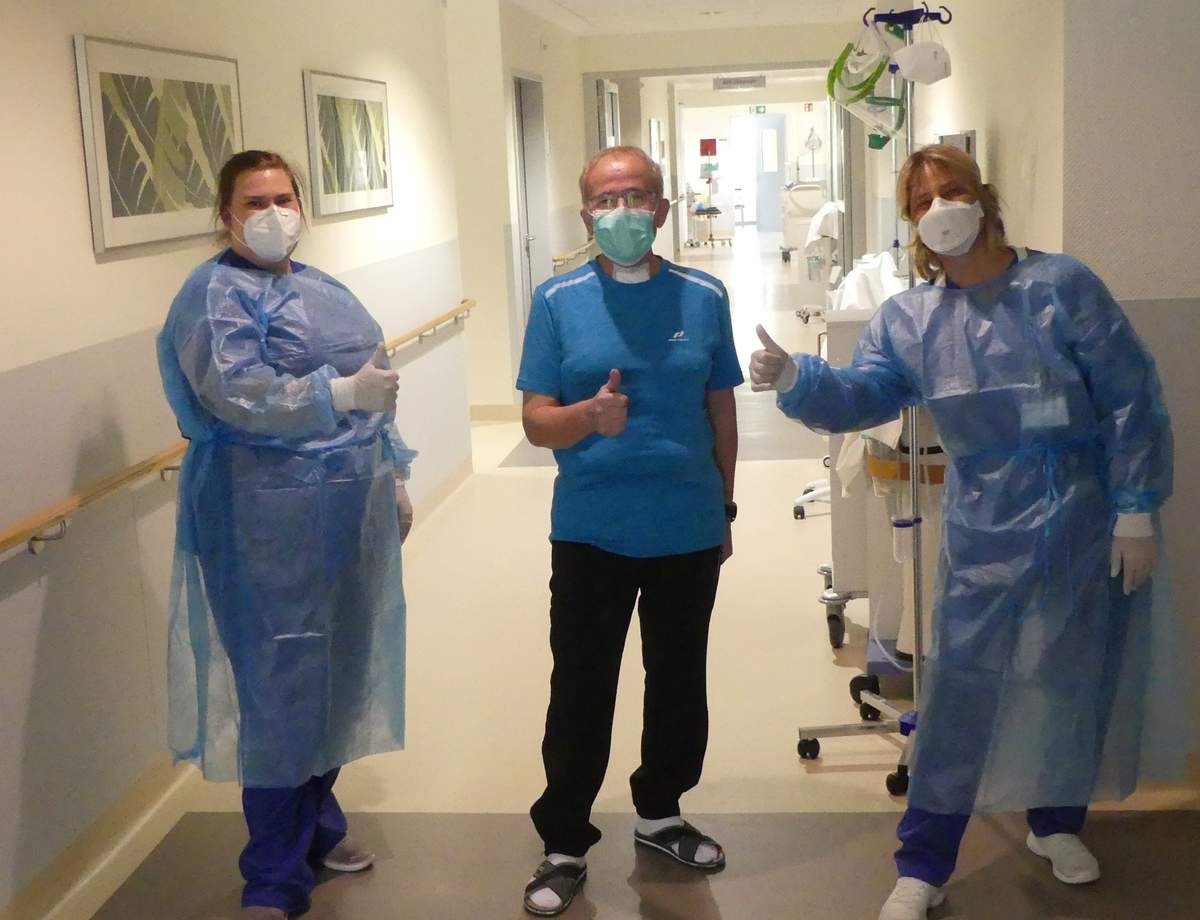 Nach Odyssee: im St. Bernhard-Hospital erfolgreich behandelt - Karl-Heinz Schindler übersteht ...